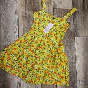 NWT Adjustable Strap Romper Size XS Wild Fable brand Vibrant Yellow